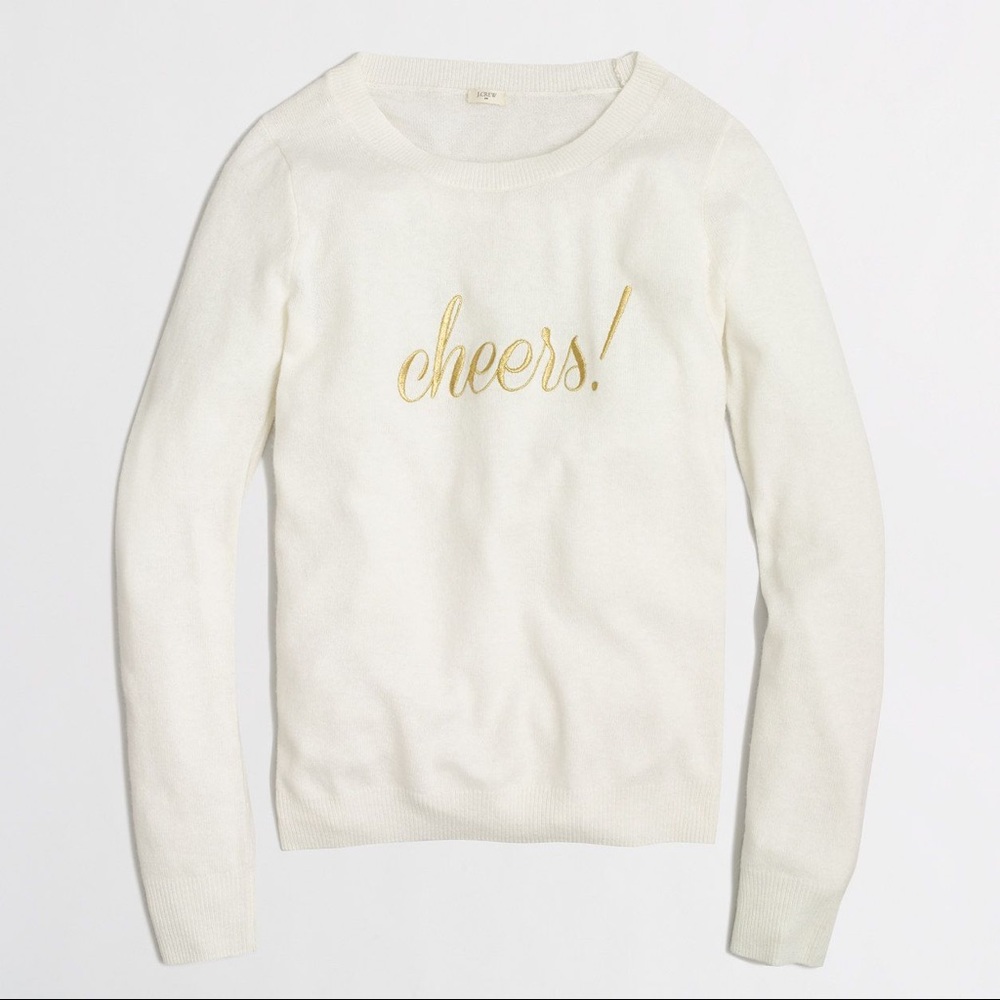 J. crew cheers sweater
